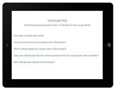 VIN-Decoder-FAQs-in-iPad